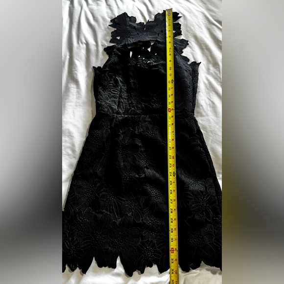 Saylor x Free People••Jessa Black Mini Dress••small - Picture 5 of 9